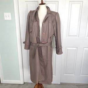 Vintage Mod MCM 50's 60's Layered Trench Coat Jacket Misty Harbor All Season 10
